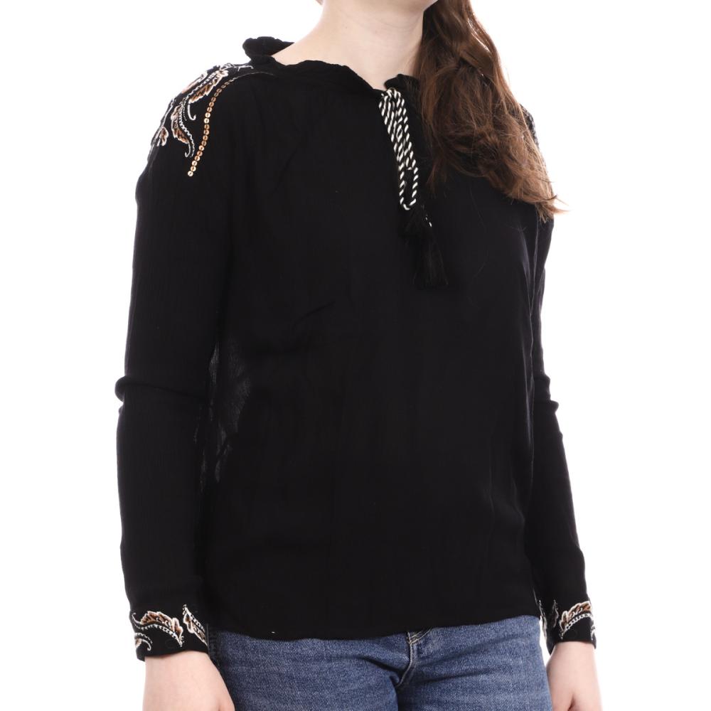 Blouse Noir Femme Les Tropéziennes Dormelle pas cher