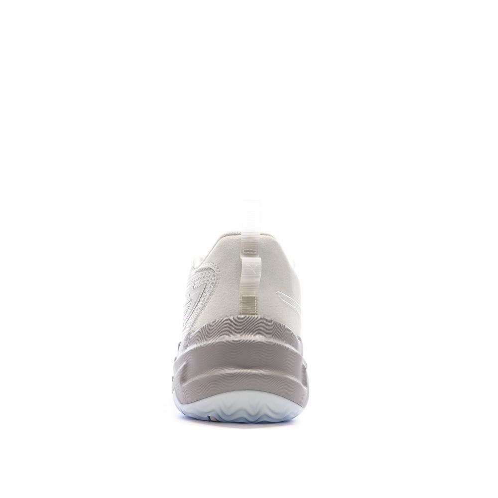 Chaussures de basket Blanches Homme Puma Scoot Zeros vue 3