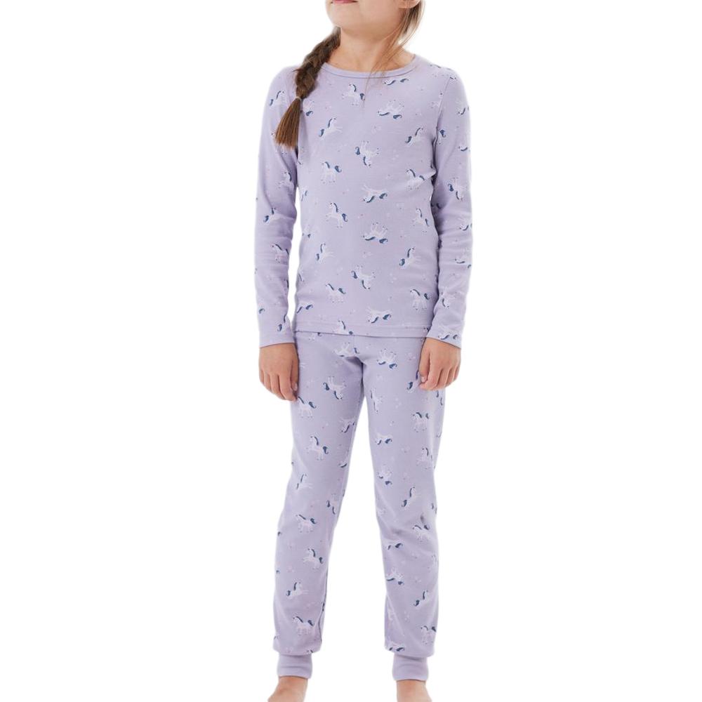 Pyjama Mauve Fille Name it Licorne pas cher