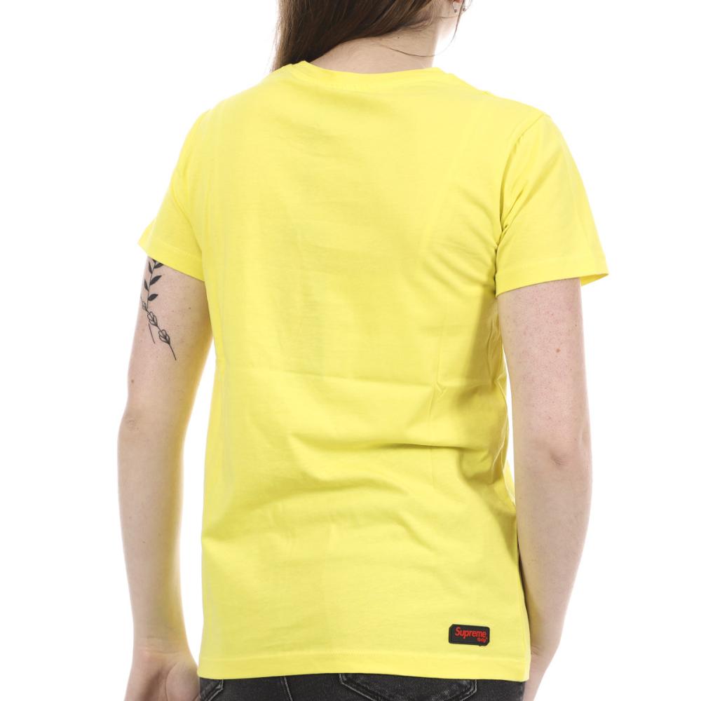 T-shirt Jaune Femme Supreme Grip Sofy vue 2