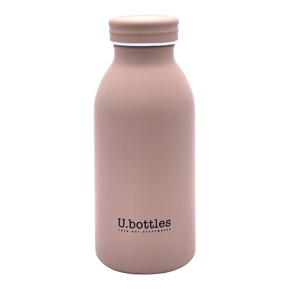 Bouteille Isotherme Beige mat U.Bottles City 350ml pas cher