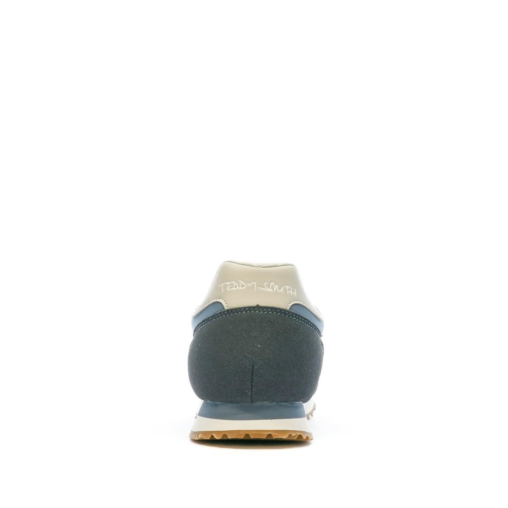 Baskets Bleu Homme Teddy Smith Combined vue 3