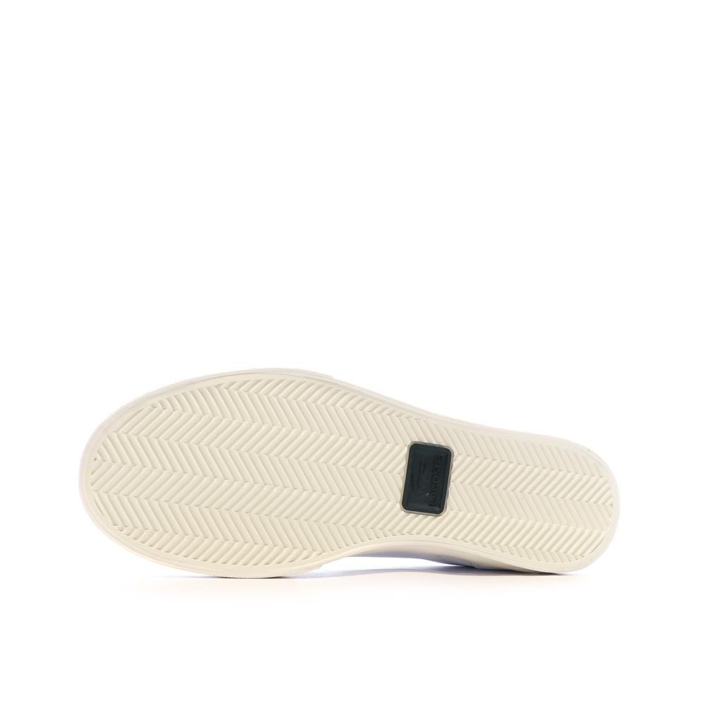 Baskets Blanches Homme Lacoste Vulcanized1R5 vue 5