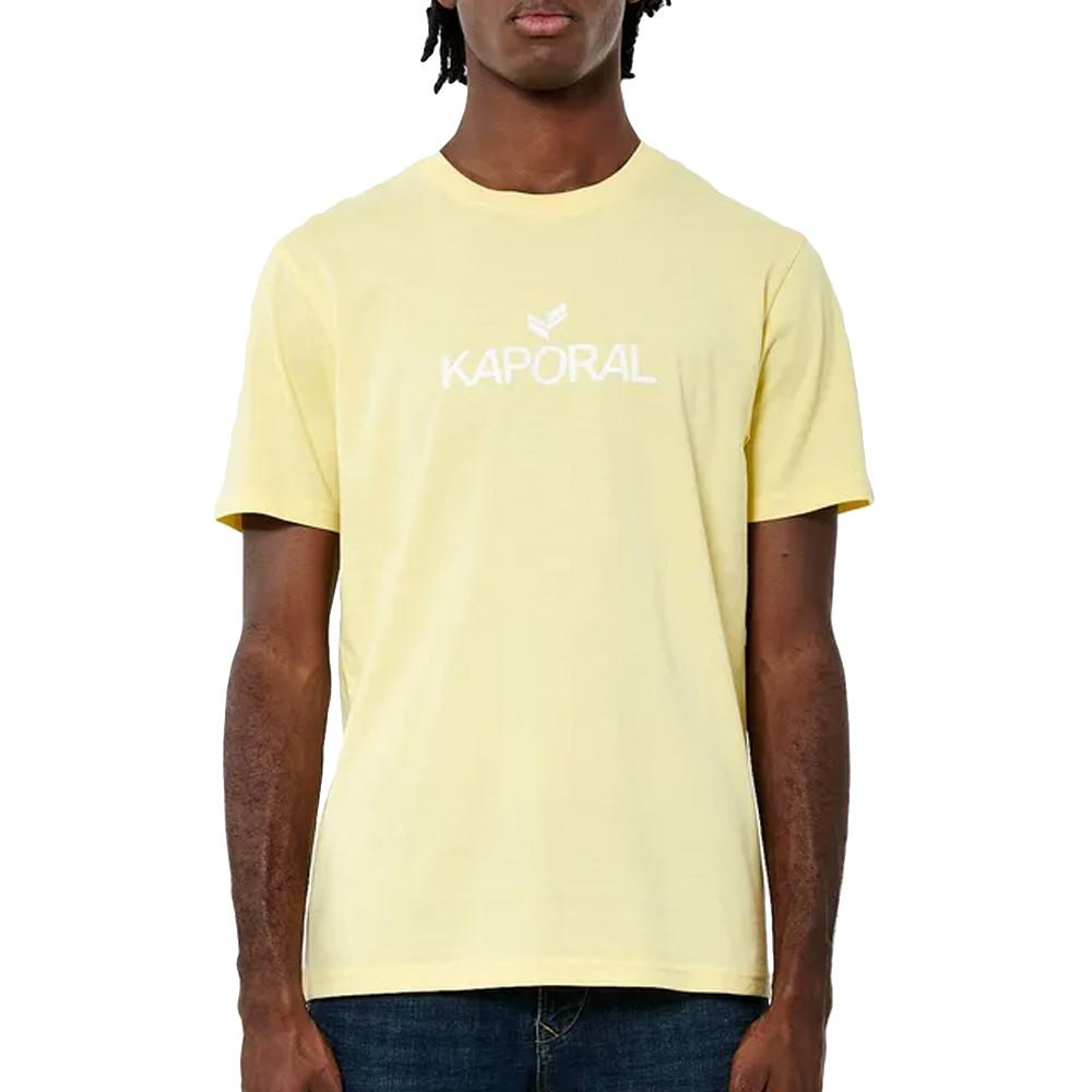 T-shirt Jaune Homme Kaporal Lerese pas cher