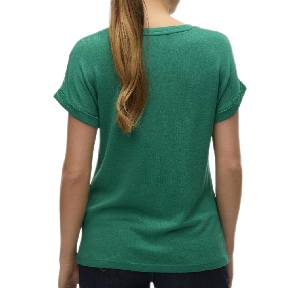 T-Shirt Vert Femme Vero Moda Brianna 102913530 vue 2