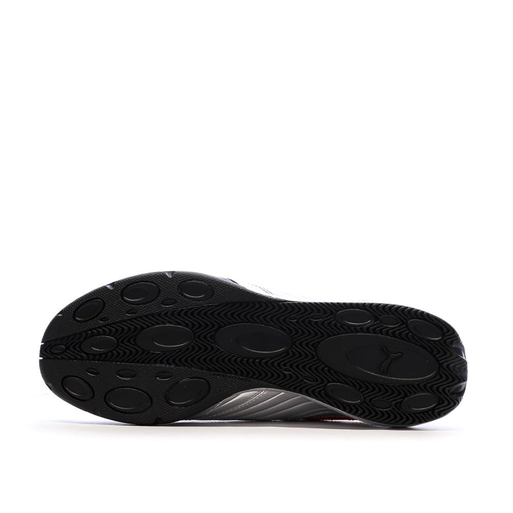 Baskets Noires/Rouges/Argent Homme Puma Goalgetter vue 5