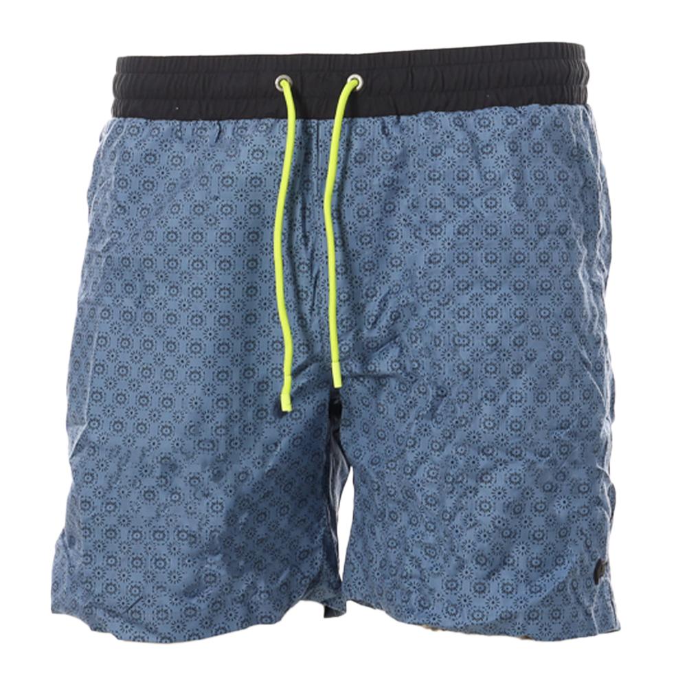 Short de bain Bleu/Marine à Imprimés Homme Kaporal MARTYE pas cher