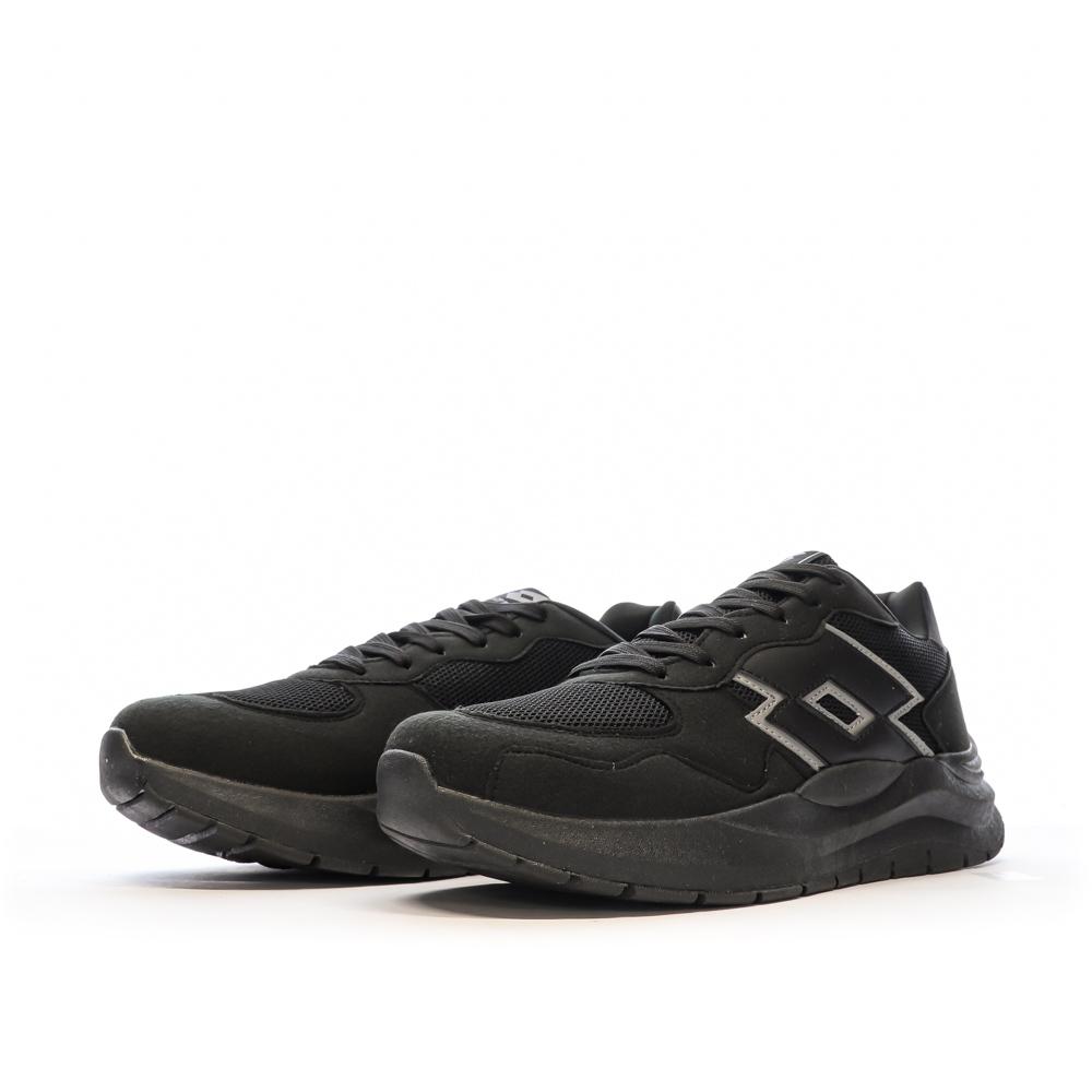 Baskets Noires Homme Lotto Twenty6 vue 6