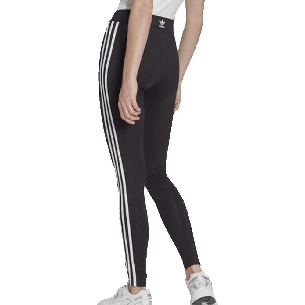 Legging Noir Femme Adidas 3 Stripes Tight IB7383 vue 2