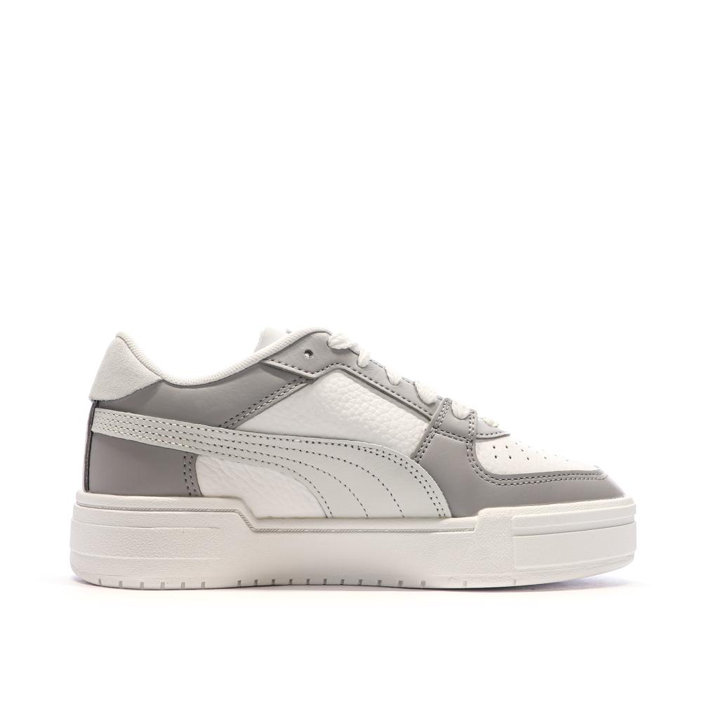 Baskets Blanche/Gris Femme Puma 394749-02 vue 2