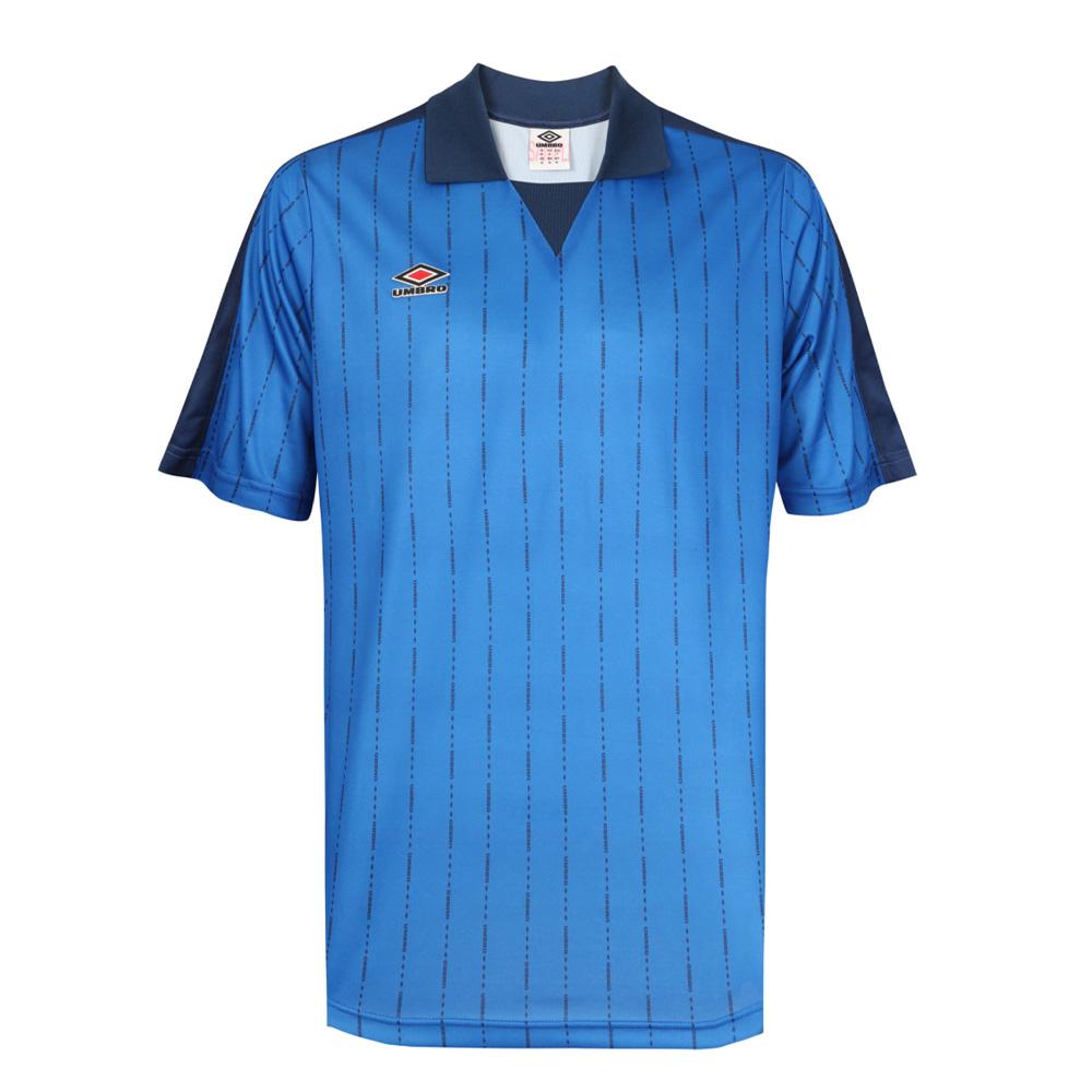 Polo Bleu Homme Umbro Linear PRT pas cher