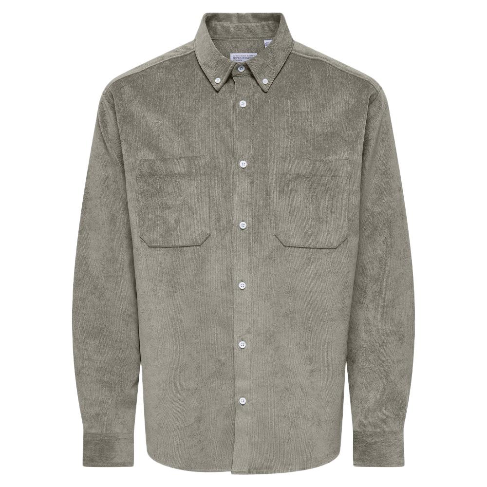 Chemise Beige Homme Only & Sons Washd pas cher