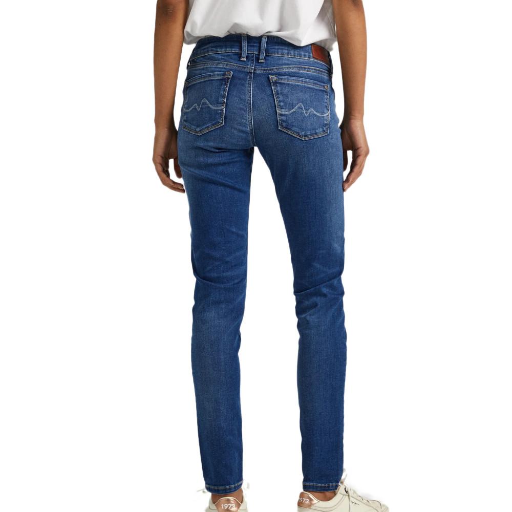 Jean Bleu Femme Pepe jeans Soho vue 2