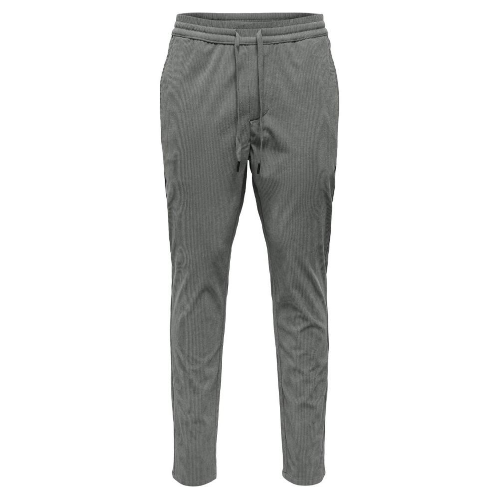 Pantalon Fluide Vert Homme Only & Sons Linus pas cher
