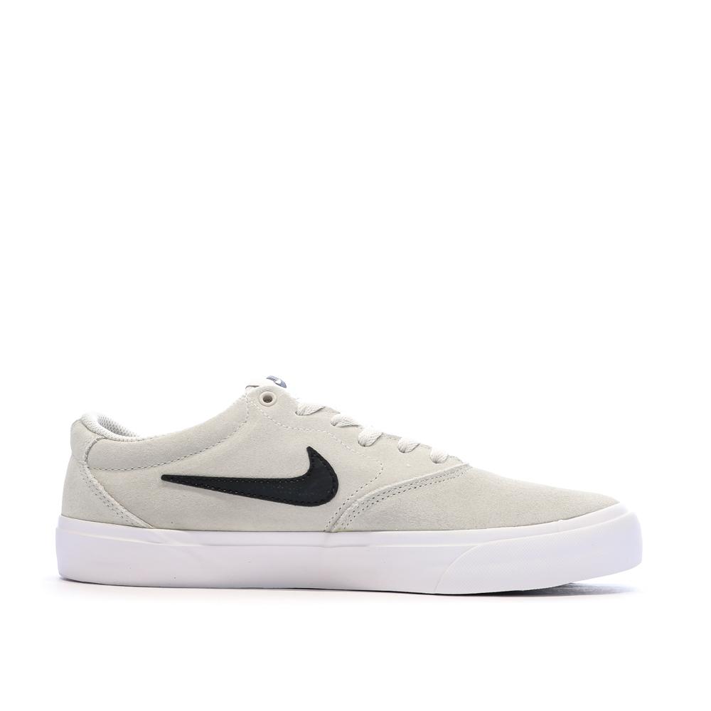 Baskets Beige Homme Nike Charge Suede vue 2