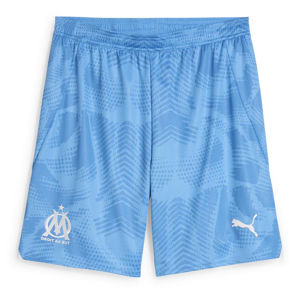 OM Short de Gardien Bleu Ciel Homme Puma 2024/2025 pas cher