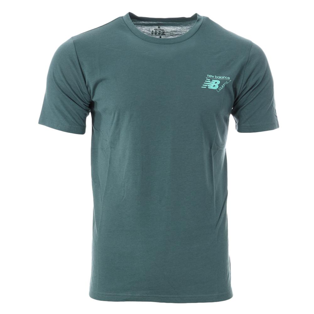 T-shirt Vert Homme New Balance Sport Essentials pas cher
