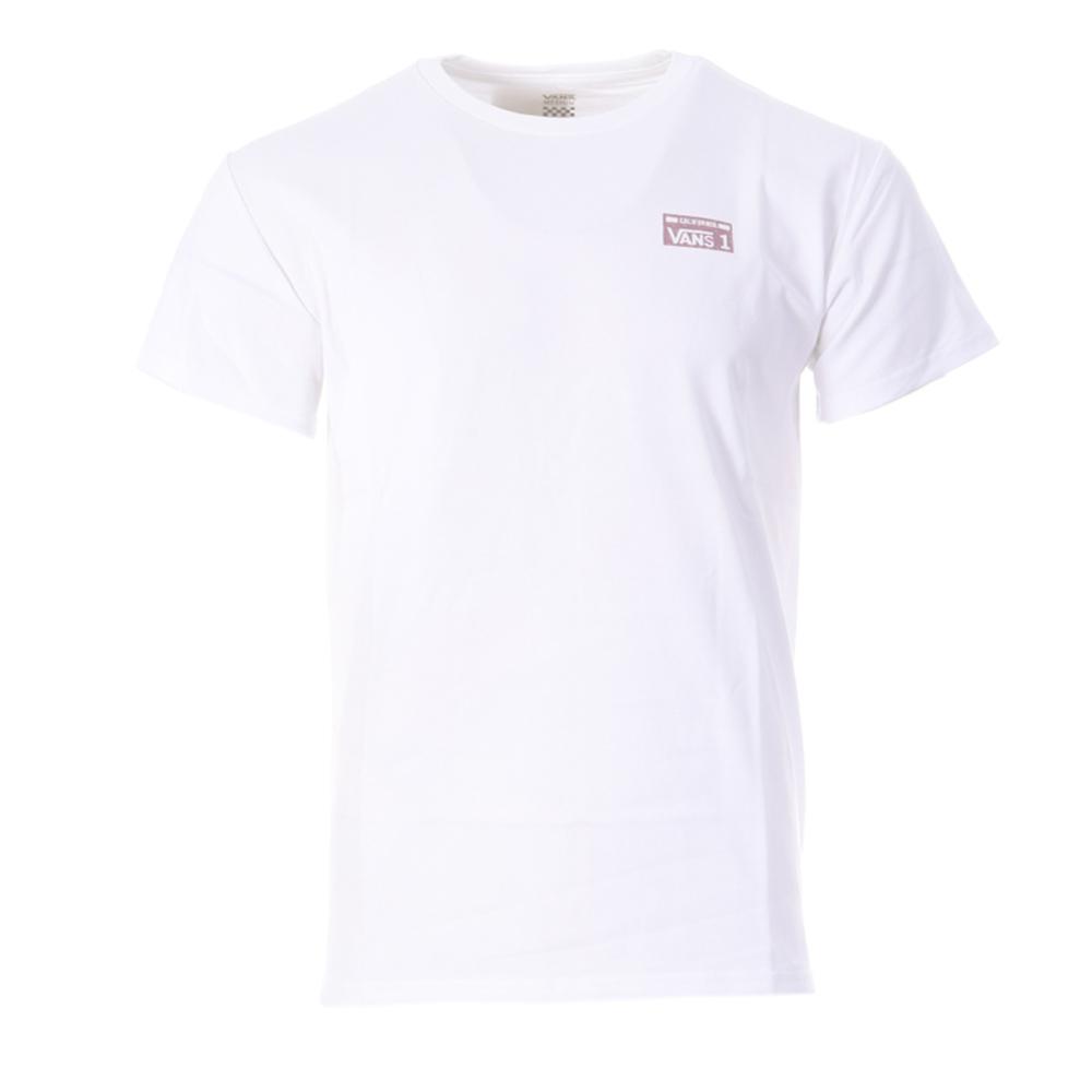 T-Shirt Blanc Homme Vans Plate pas cher