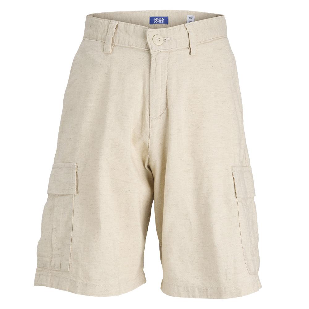 Short Beige Vert Garçon Jack & Jones X Fctry vue 3