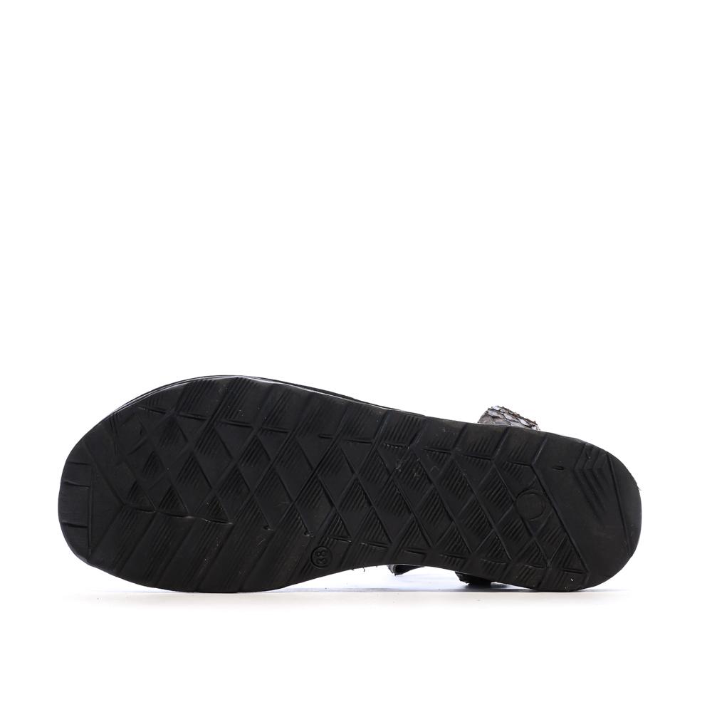 Sandales Noir Femme Replay Manila Slave vue 5
