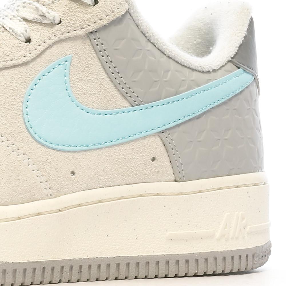 Baskets Grise Mixte Nike Air Force 1 vue 7