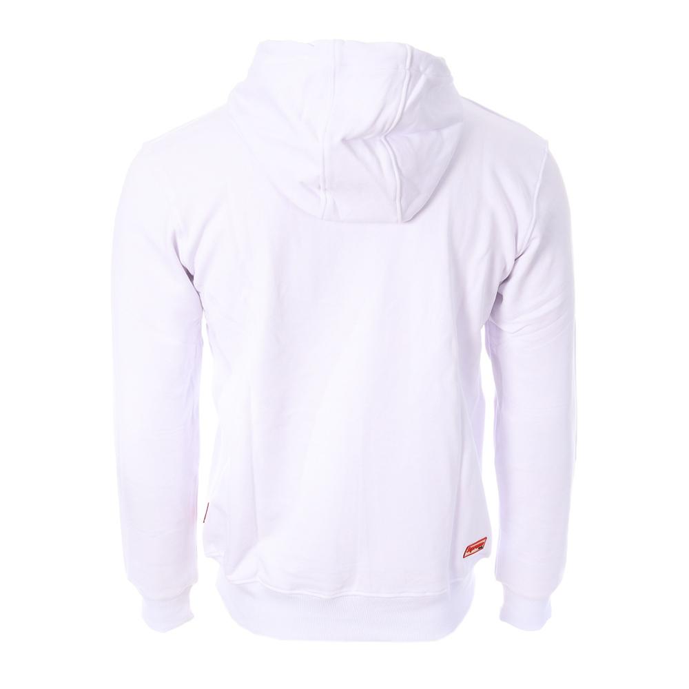 Sweat à Capuche Blanc Homme Supreme Grip Manuel vue 2