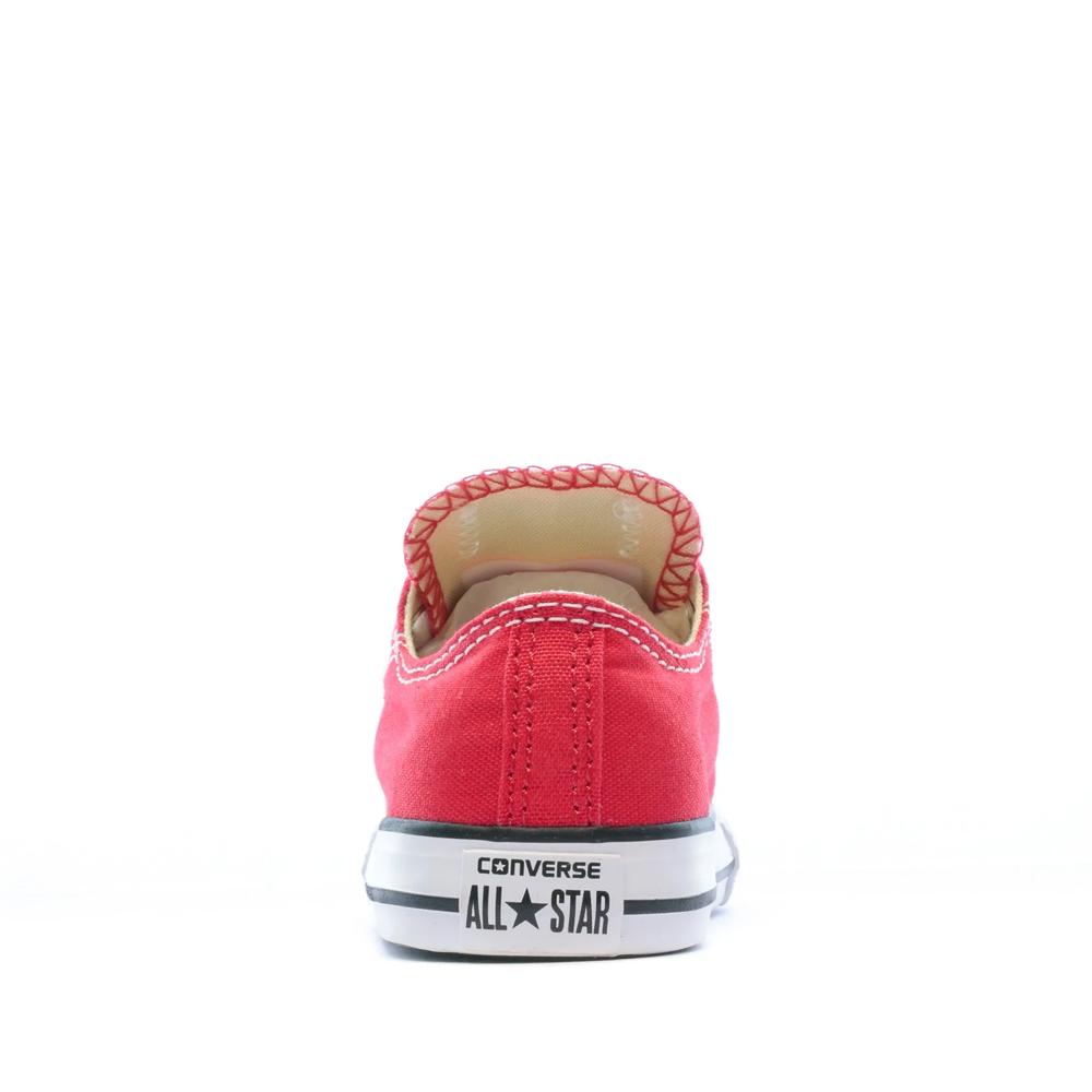 Baskets Rouge Bébé Converse All Star 7J236C vue 3