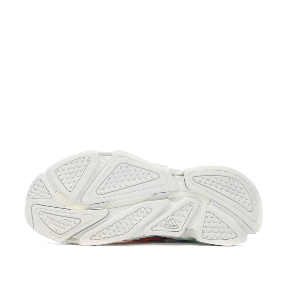 Baskets Blanches/Roses Femme Adidas Kk X9000 vue 5
