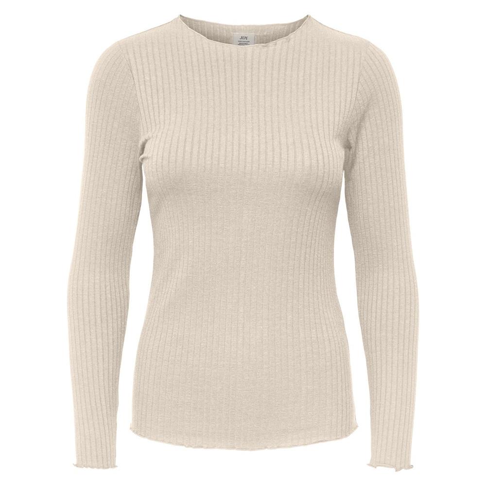 T-Shirt Manches Longues Beige Femme JDY Fransiska pas cher
