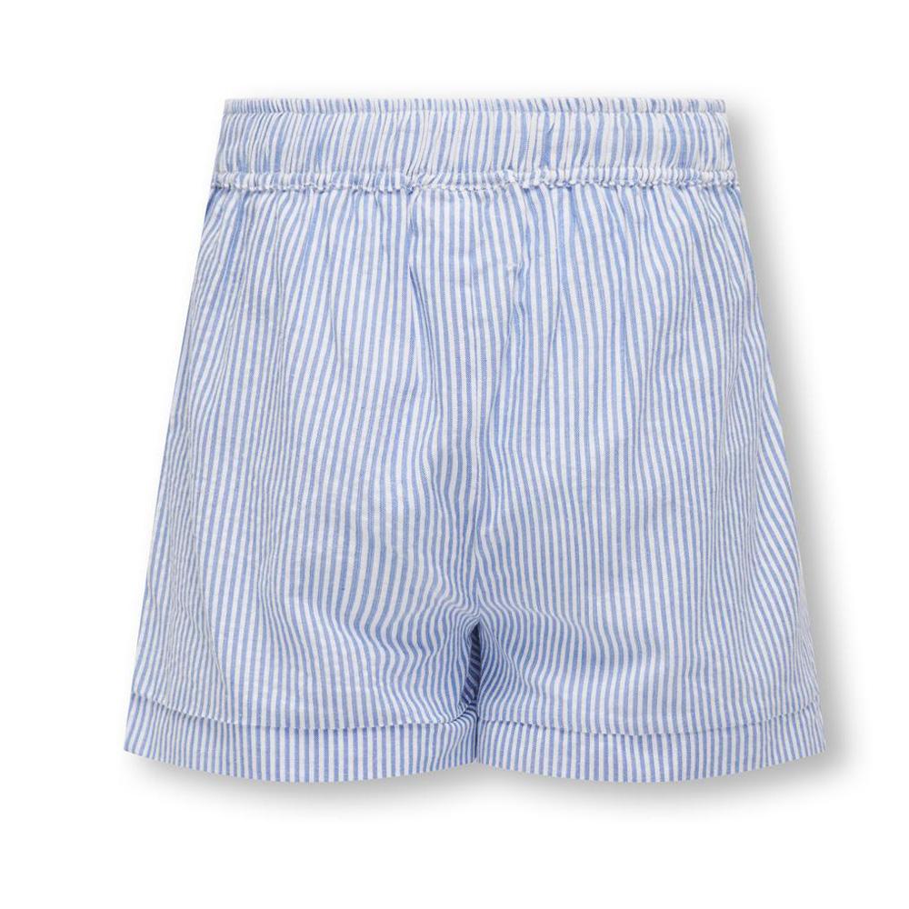 Pantalón corto azul/crudo para niña ONLY Kogsmilla ver 2
