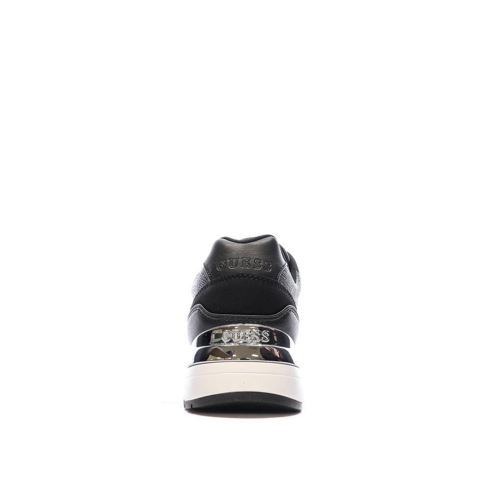 Baskets Noires Femme Guess Moxea12 vue 3