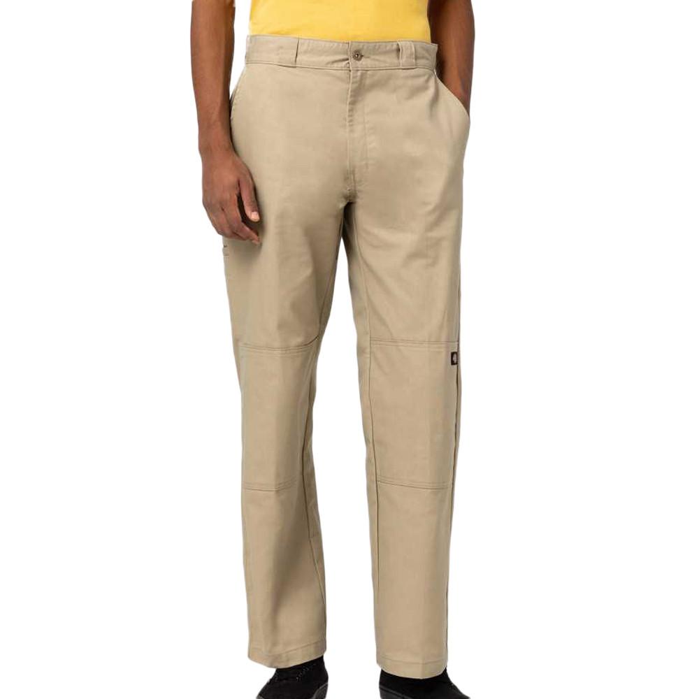 Pantalon Beige Dickies Homme Double Knee pas cher