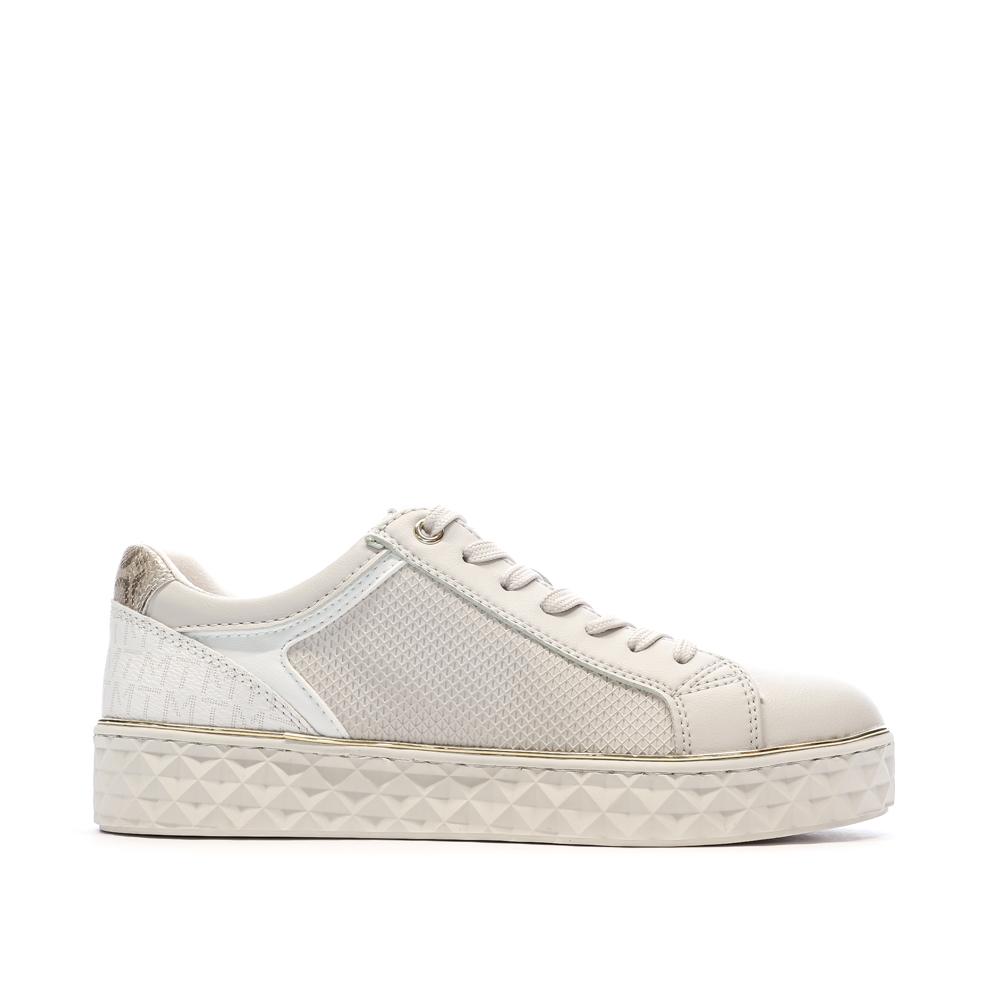Baskets Beige Femme Marco Tozzi Cream Comb vue 2