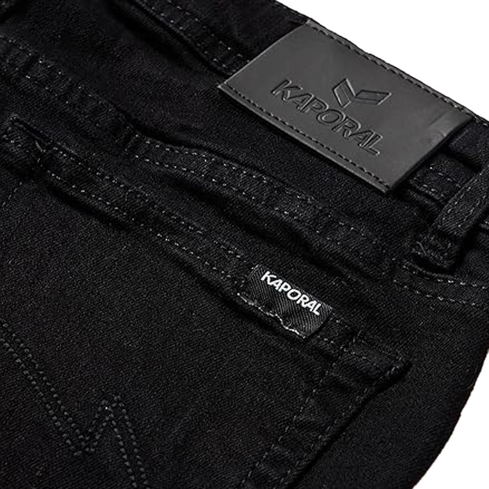 Jeans Slim Schwarz Junge Kaporal CEGOB Ansicht 3