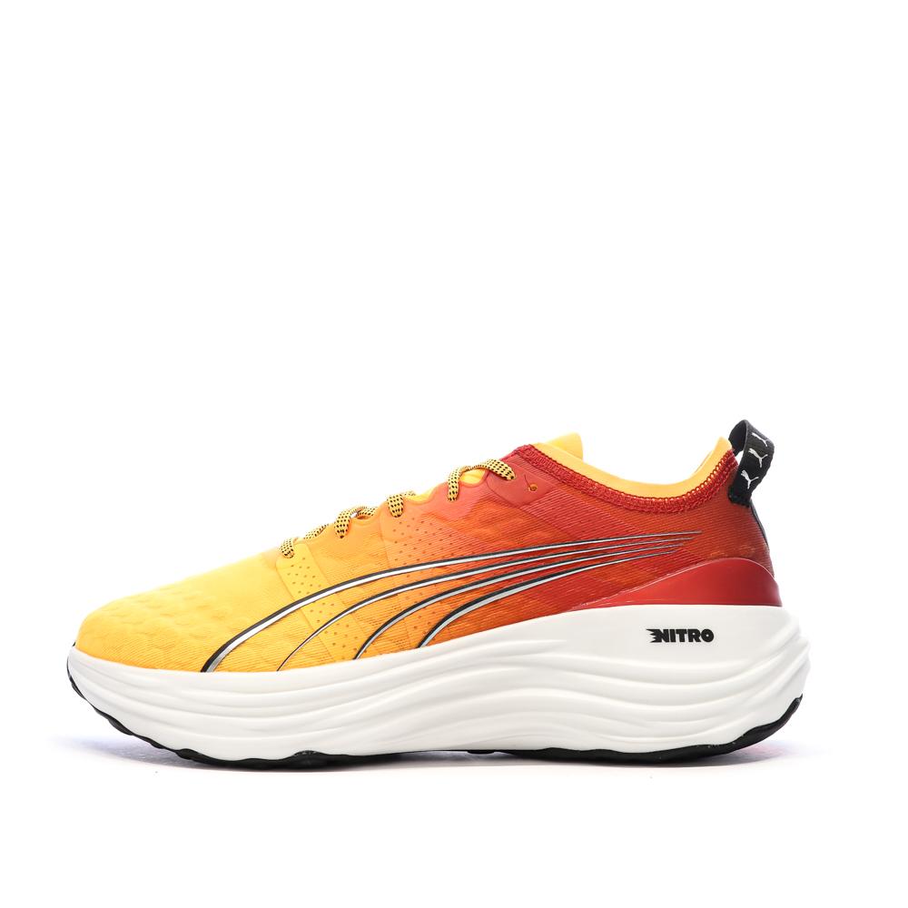 Chaussures de Running Oranges/Rouges Homme Puma Foreverrun pas cher