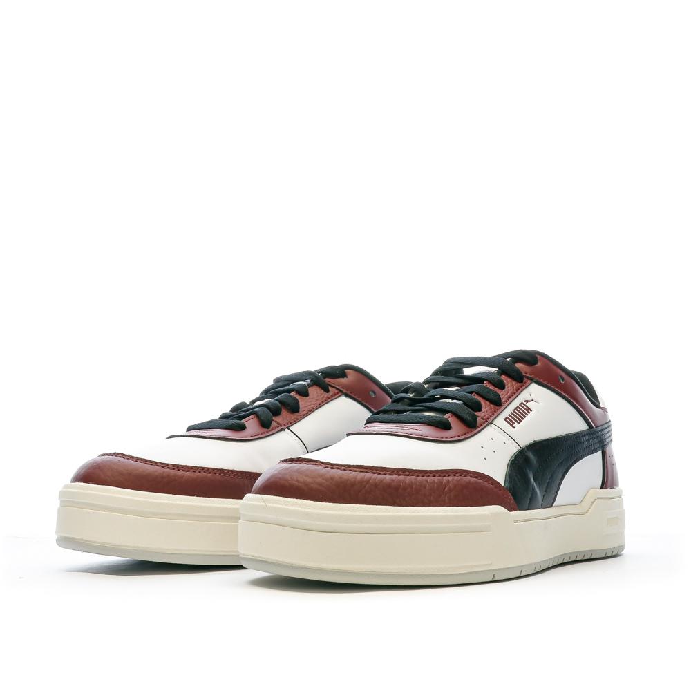 Baskets Blanche/Bordeaux/Noires Homme Puma 393280-05 vue 6