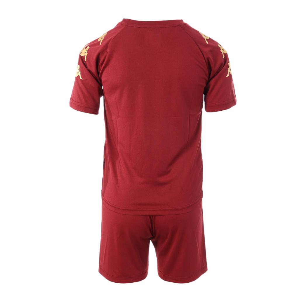 Ensemble de Football Rouge Garçon Kappa Marcelo vue 2