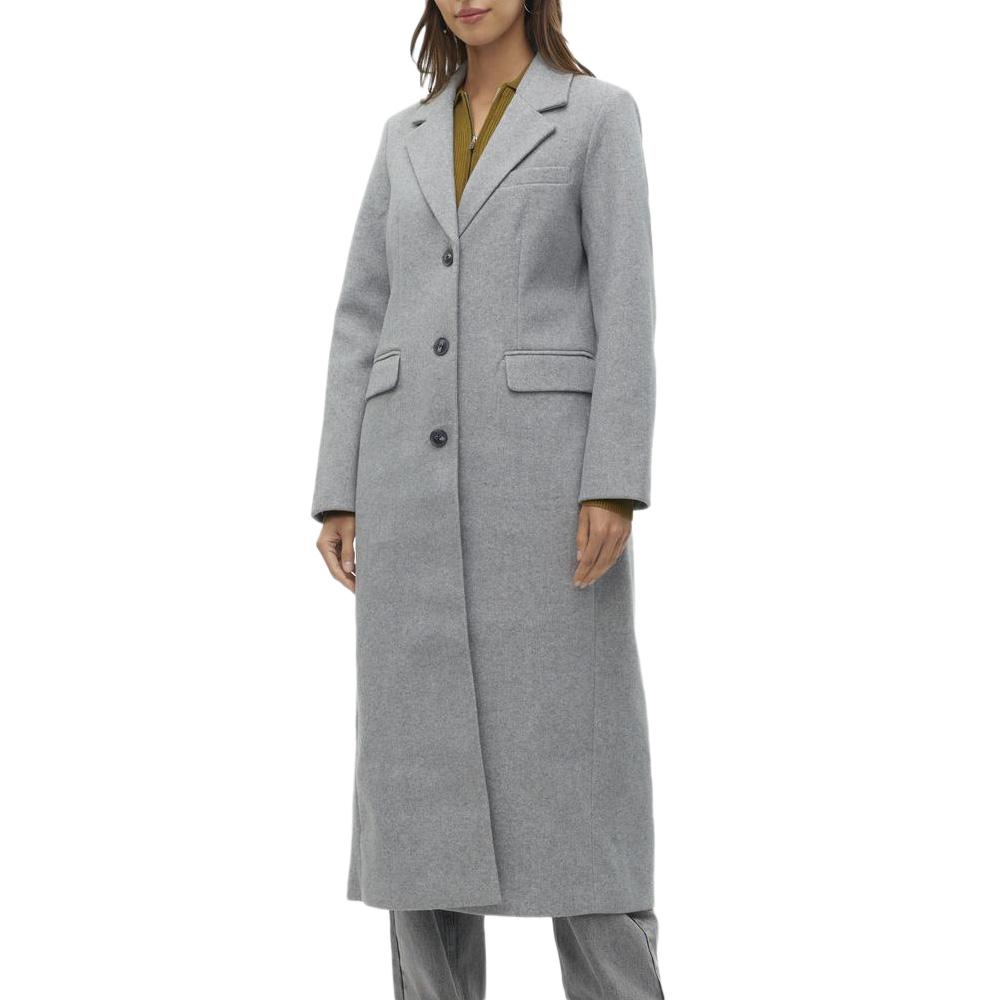 Manteau Gris Clair Femme Vero Moda Milan pas cher