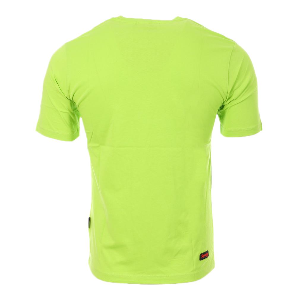 T-shirt Vert/Violet Homme Supreme Italfigo vue 2
