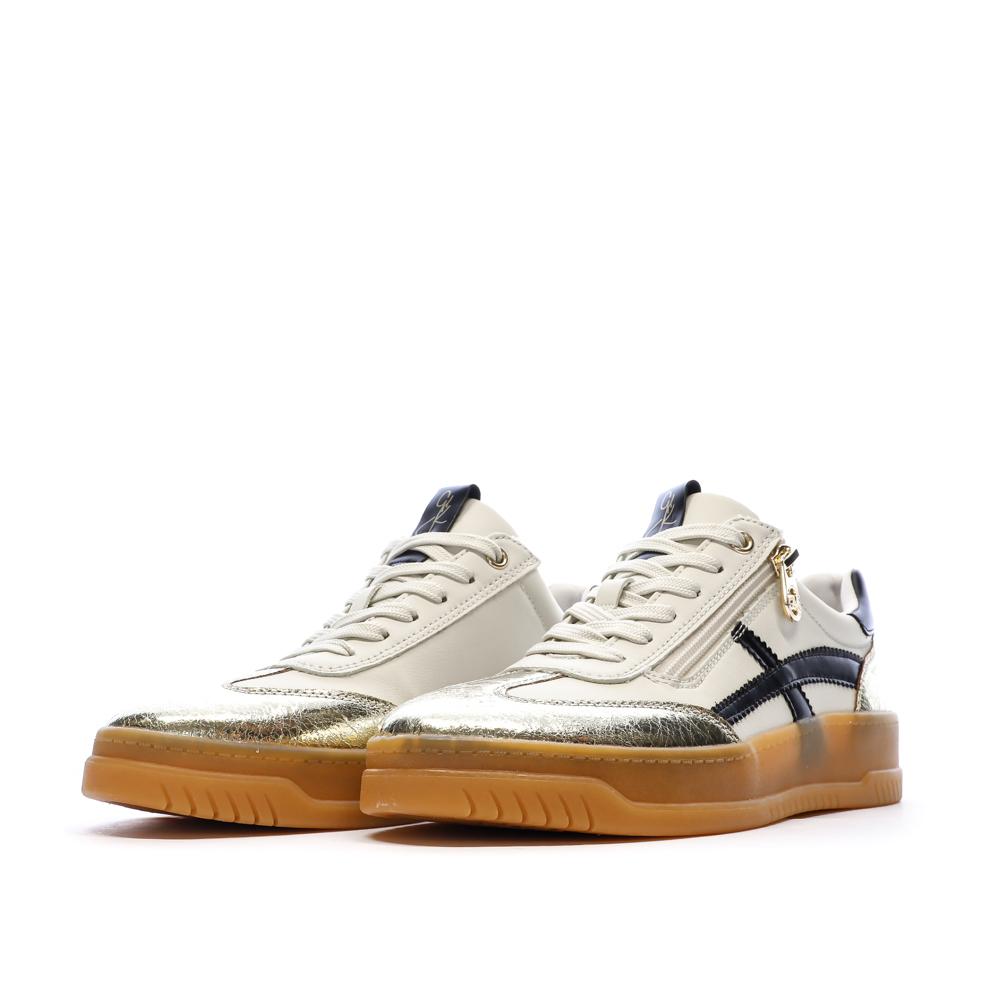 Baskets Beige/Blanc Femme Marco Tozzi Guido Maria vue 6