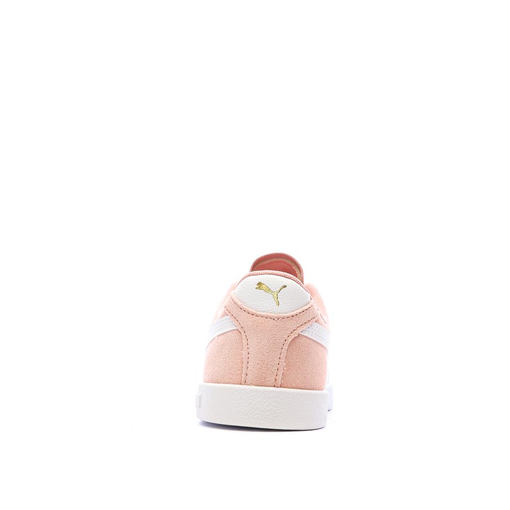 Baskets Rose Corail Fille Puma Club vue 3