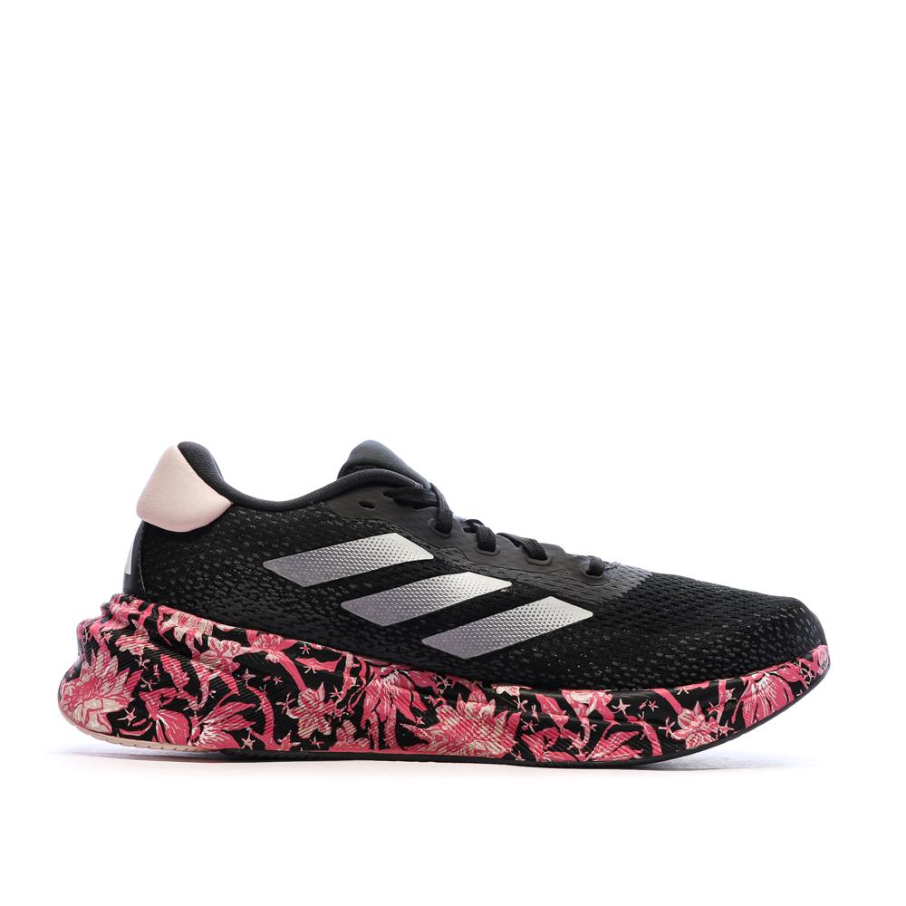 Chaussures de running Noir/Rose Homme Adidas Supernova Stride vue 2