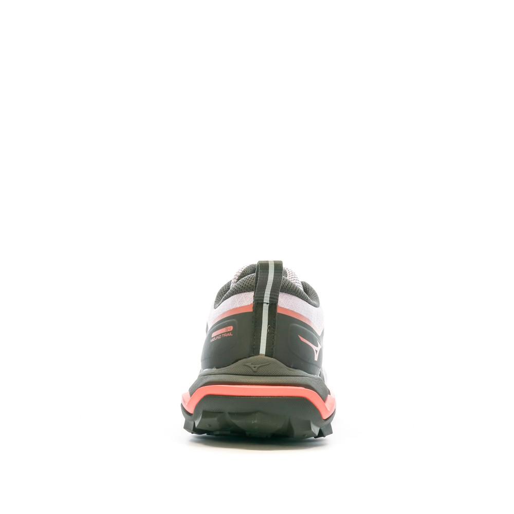Chaussures de Trail Mauve Femme Mizuno Wave Ibuki vue 3