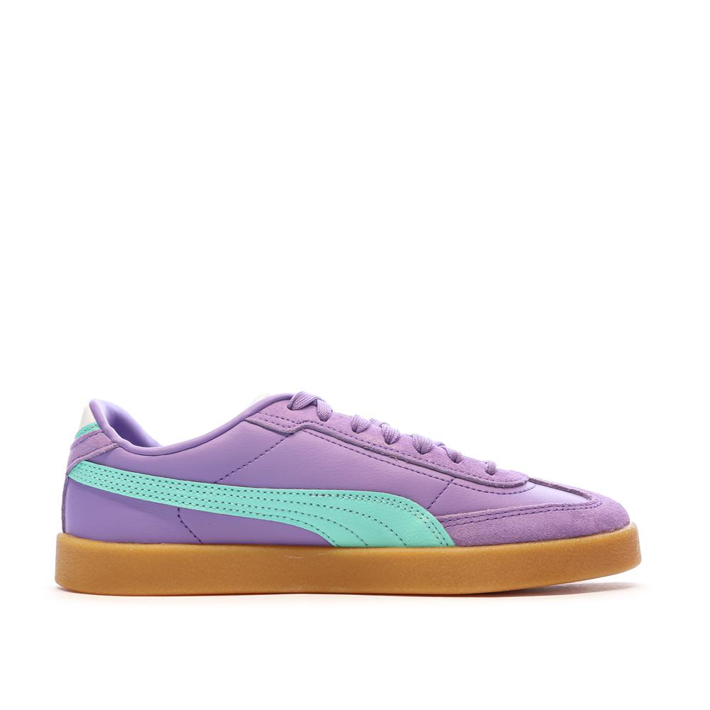 Baskets Violettes Femme Puma Club Ii Era vue 2