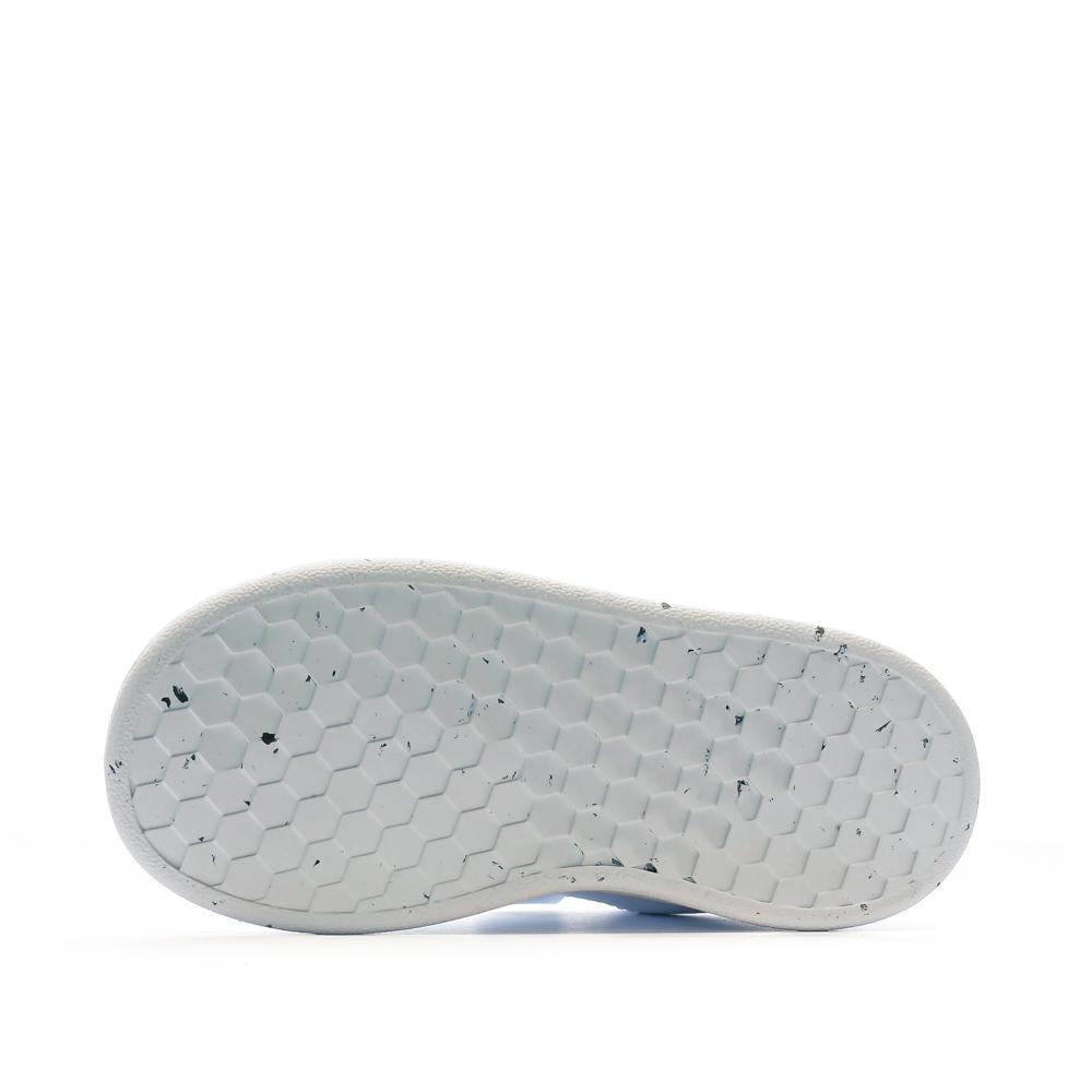 Baskets Blanches Fille Adidas Advantage Disney Moana vue 5