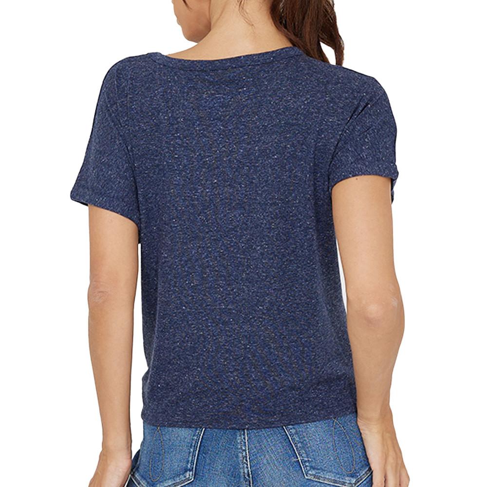 T-Shirt Marine Femme Vero Moda Marijune vue 2