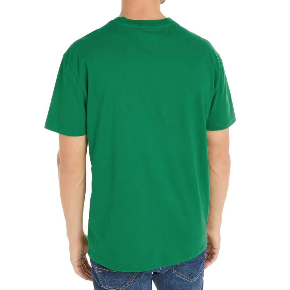 T-shirt Vert Homme Tommy Jeans Reg Gd vue 2