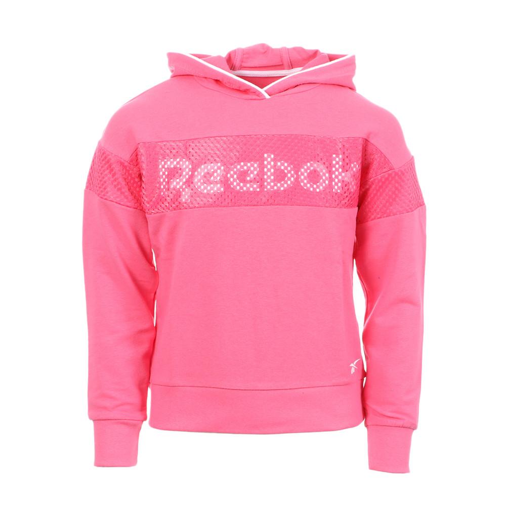 Sweat Rose Fille Reebok Mesh pas cher