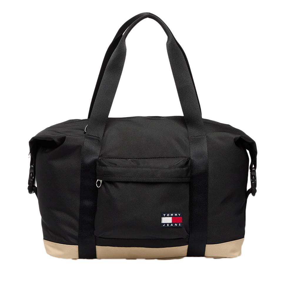 Sac Noir Homme Tommy Hilfiger Duffle pas cher