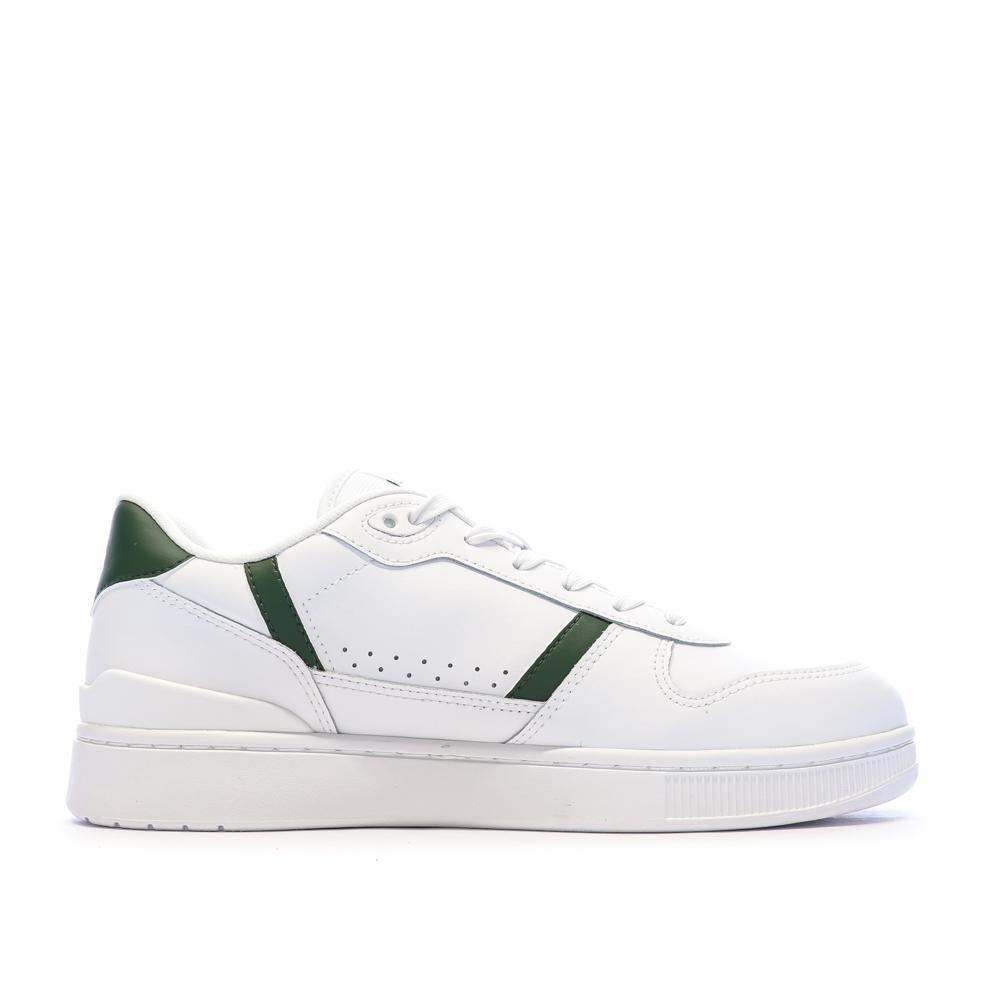 Baskets Blanc/Vert Homme Lacoste T-clip Set 224 vue 2